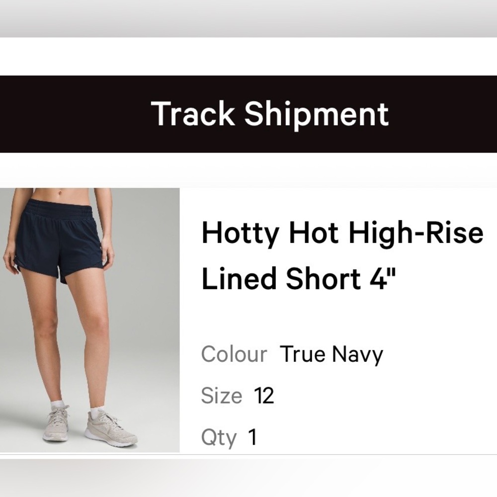 Lululemon Hotty hot HR short 4”